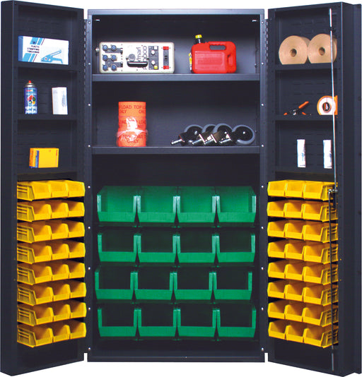 Quantum QSC-32-2S-6DSCL | Heavy-Duty 36" Bin Cabinet