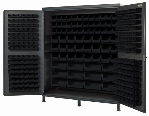 Quantum QSC-72BK | Heavy-Duty 72" Bin Cabinet