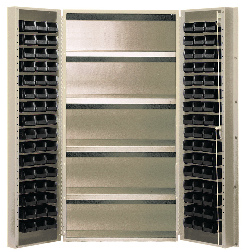 Quantum QSC-BG-36-32-4ISBK | Heavy-Duty 36" Bin Cabinet