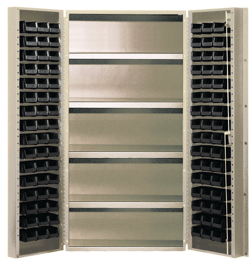 Quantum QSC-BG-36-32-4ISBK | Heavy-Duty 36" Bin Cabinet
