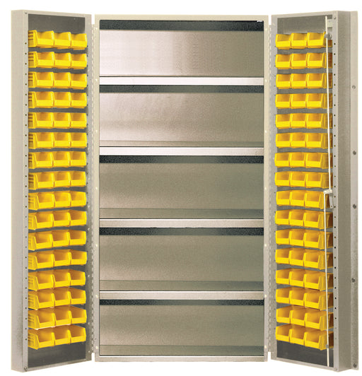 Quantum QSC-BG-36-96-4ISYL | Heavy-Duty 36" Bin Cabinet