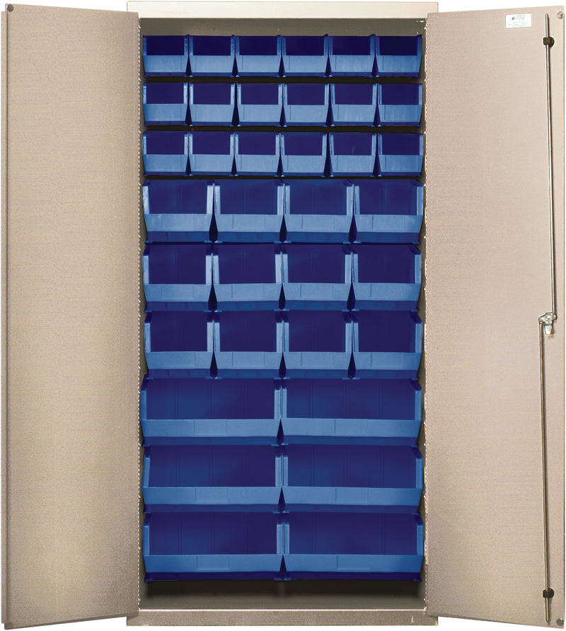 Quantum QSC-BG-36-FDBL | Heavy-Duty 36" Bin Cabinet