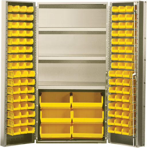 Quantum QSC-BG-36S-38YL | Heavy-Duty 36" Bin Cabinet