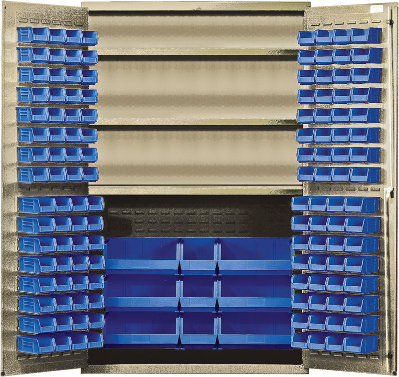 Quantum QSC-BG-48SBL | Heavy-Duty 48" Bin Cabinet