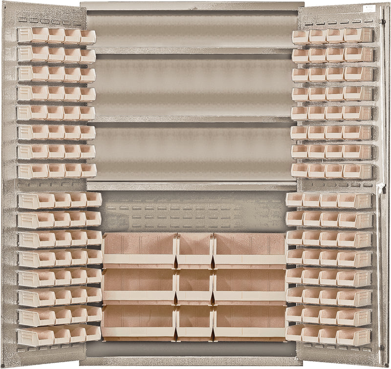 Quantum QSC-BG-48SCL | Heavy-Duty 48" Bin Cabinet