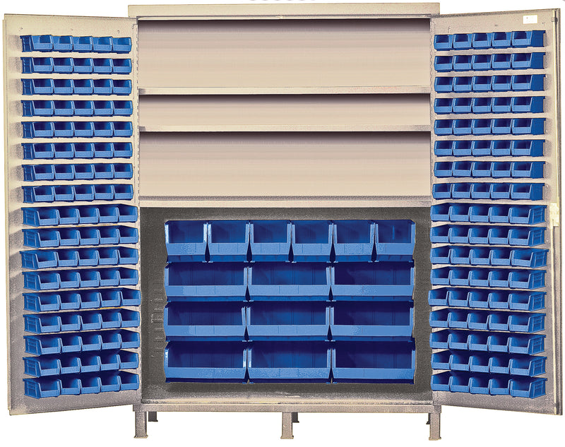 Quantum QSC-BG-60SBL | Heavy-Duty 60" Bin Cabinet