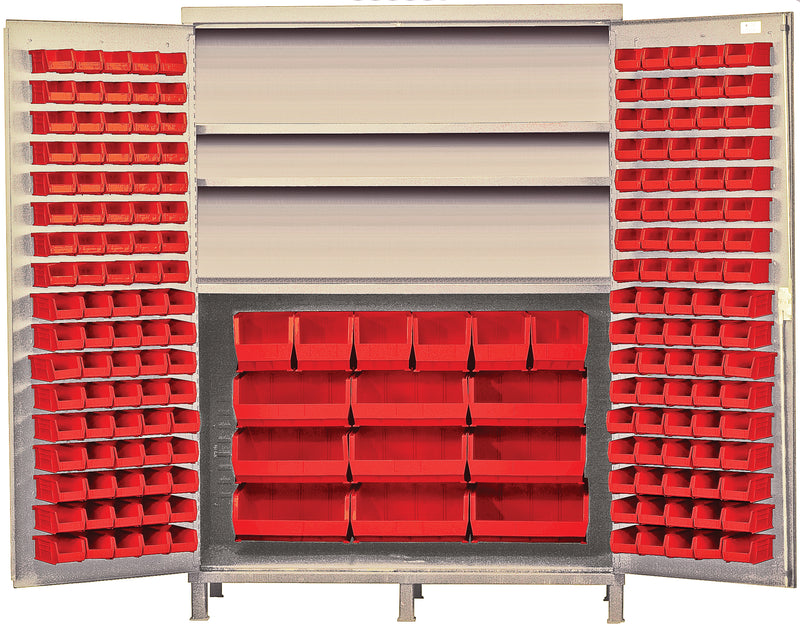 Quantum QSC-BG-72SRD | Heavy-Duty 72" Bin Cabinet