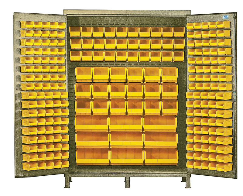 Quantum QSC-BG-72S-84YL | Heavy-Duty 72" Bin Cabinet
