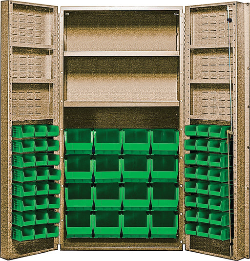 Quantum QSC-BG-64-2S-6DSGN | Heavy-Duty 36" Bin Cabinet