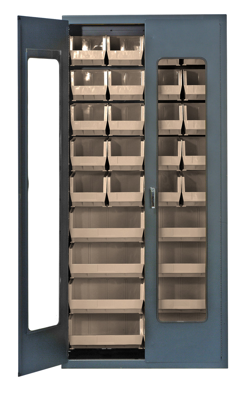Quantum QSC-C240250CL | Heavy-Duty 36" Bin Cabinet