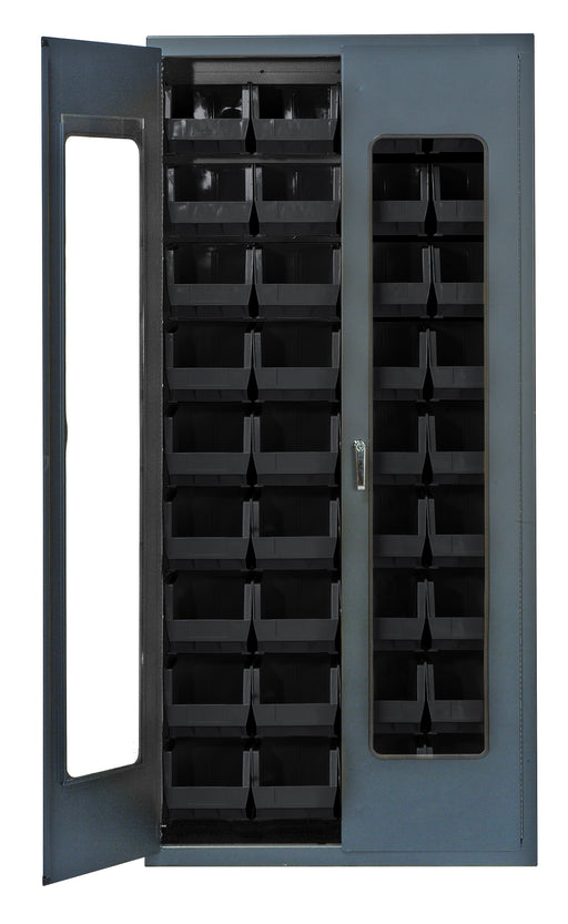 Quantum QSC-C240BK | Heavy-Duty 36" Bin Cabinet