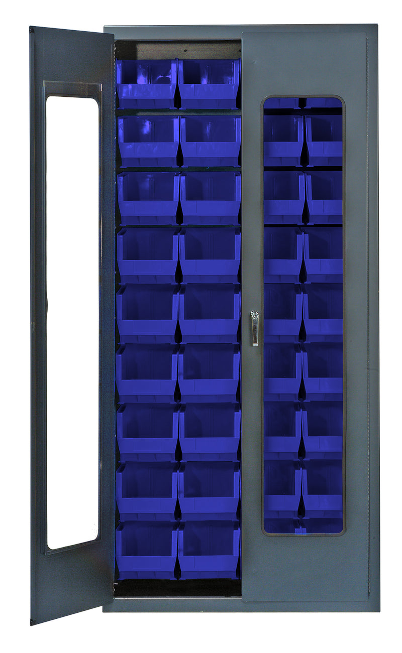 Quantum QSC-BG-C240BL | Heavy-Duty 36" Bin Cabinet
