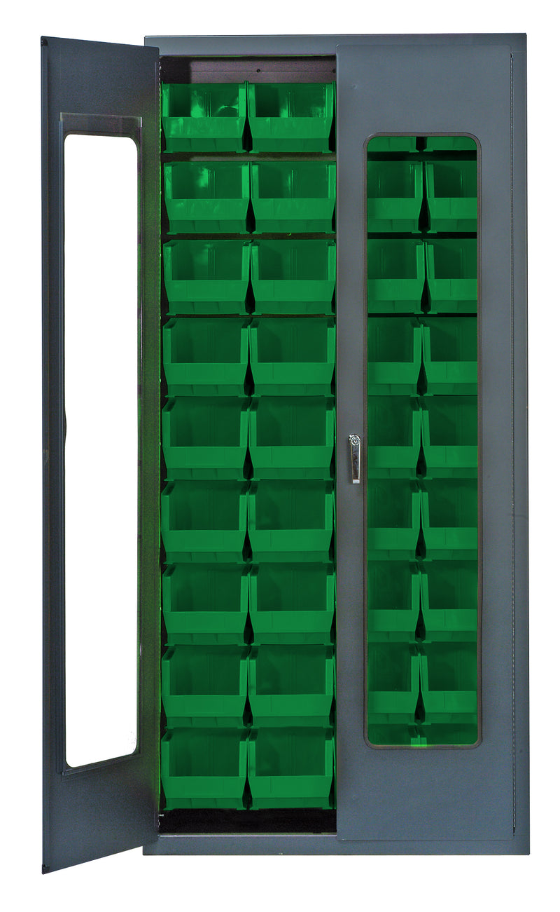 Quantum QSC-BG-C240GN | Heavy-Duty 36" Bin Cabinet
