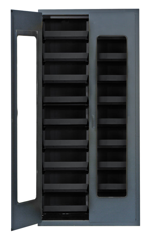 Quantum QSC-C250BK | Heavy-Duty 36" Bin Cabinet