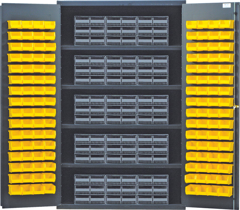 Quantum QSC-BG-QIC64YL | Heavy-Duty 48" Bin Cabinet