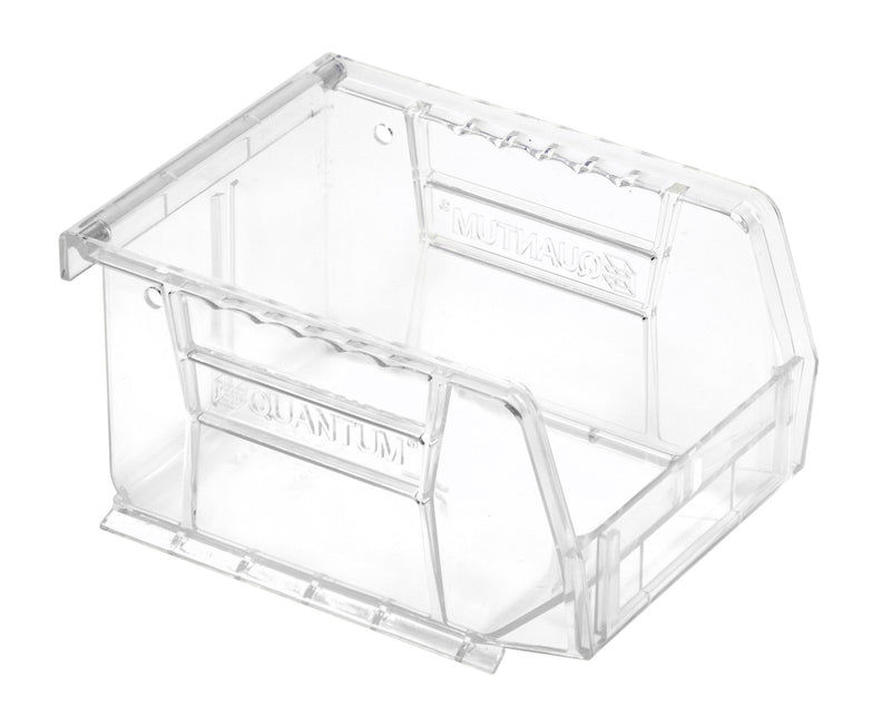 Quantum QUS210CCCS QUS Quantum Ultra Stacking & Hanging Acrylic Crystal Clear Bins, By Case