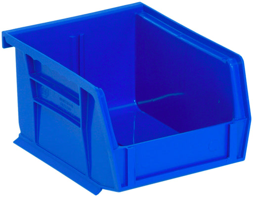 Quantum QUS210BL, QUS Quantum Ultra Stacking & Hanging Polypropylene Blue Bins, By Multiples