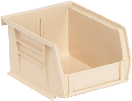 Quantum QUS210IVCS, QUS Quantum Ultra Stacking & Hanging Polypropylene Ivory Bins, By Case