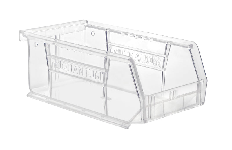 Quantum QUS220CCCS, QUS Quantum Ultra Stacking & Hanging Acrylic Crystal Clear Bins, By Case