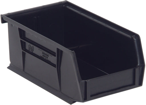 Quantum QUS220BKCS, QUS Quantum Ultra Stacking & Hanging Polypropylene Black Bins, By Case