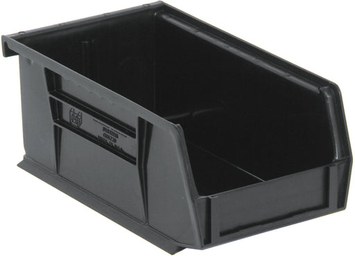 Quantum QUS220BR, QUS Quantum Ultra Stacking & Hanging Recycled Polypropylene Black Bins, By Multiples