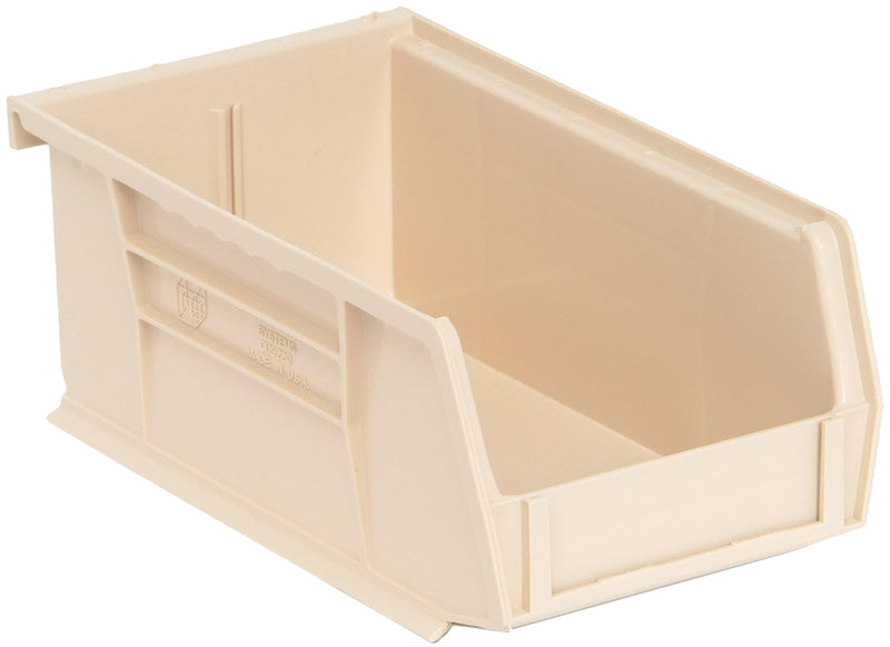 Quantum QUS220IV, QUS Quantum Ultra Stacking & Hanging Polypropylene Ivory Bins, By Multiples