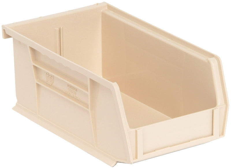 Quantum QUS220IVCS, QUS Quantum Ultra Stacking & Hanging Polypropylene Ivory Bins, By Case