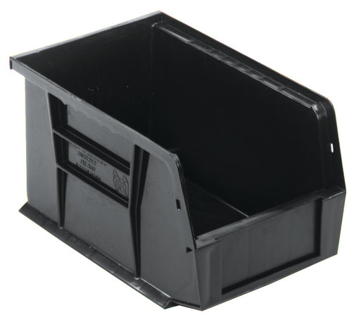 Quantum QUS221BK, QUS Quantum Ultra Stacking & Hanging Polypropylene Black Bins, By Multiples