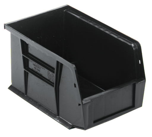 Quantum QUS221BR, QUS Quantum Ultra Stacking & Hanging Recycled Polypropylene Black Bins, By Multiples