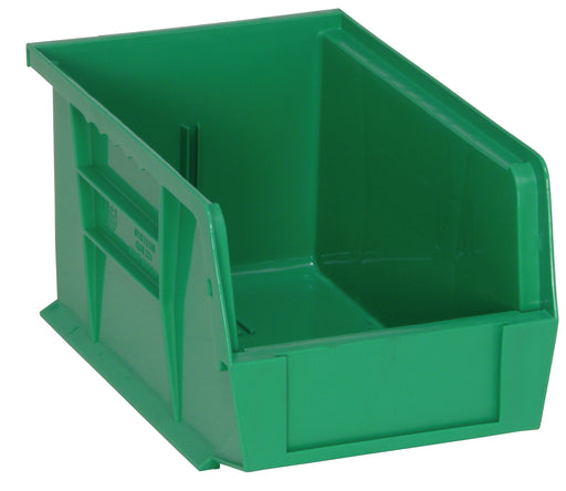 Quantum QUS221GN, QUS Quantum Ultra Stacking & Hanging Polypropylene Green Bins, By Multiples