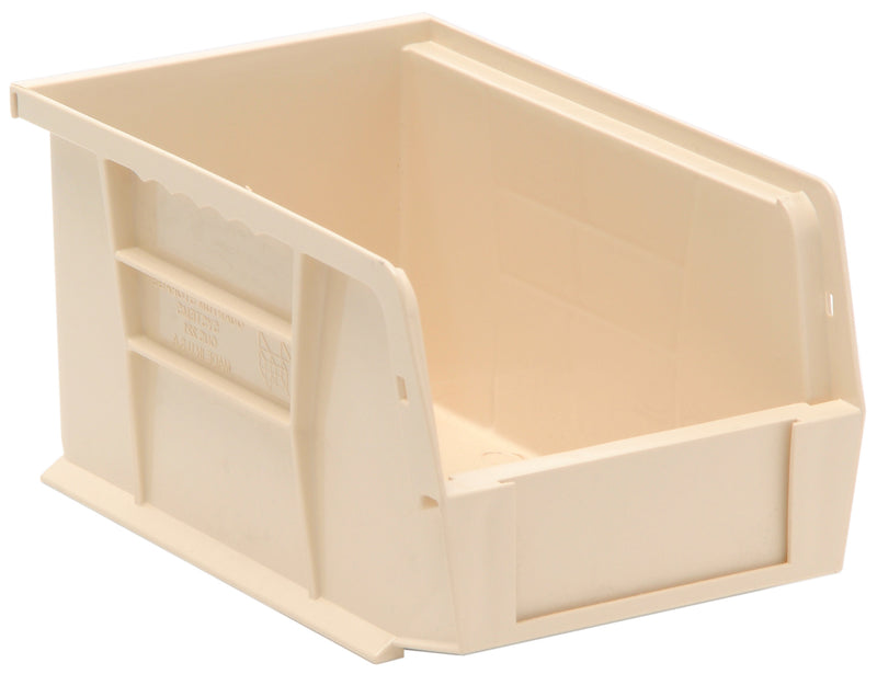 Quantum QUS221IV, QUS Quantum Ultra Stacking & Hanging Polypropylene Ivory Bins, By Multiples