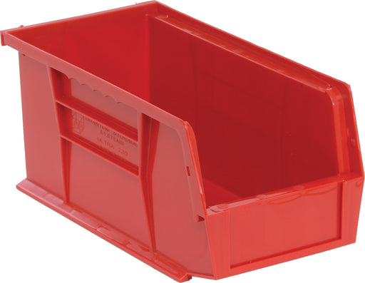 Quantum QUS230RD, QUS Quantum Ultra Stacking & Hanging Polypropylene Red Bins, By Multiples