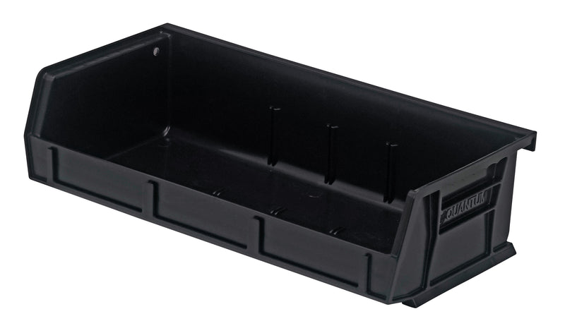 Quantum QUS232BRCS, QUS Quantum Ultra Stacking & Hanging Recycled Polypropylene Black Bins, By Case