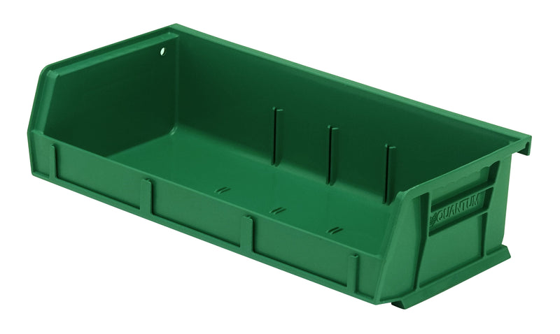 Quantum QUS232GNCS, QUS Quantum Ultra Stacking & Hanging Polypropylene Green Bins, By Case