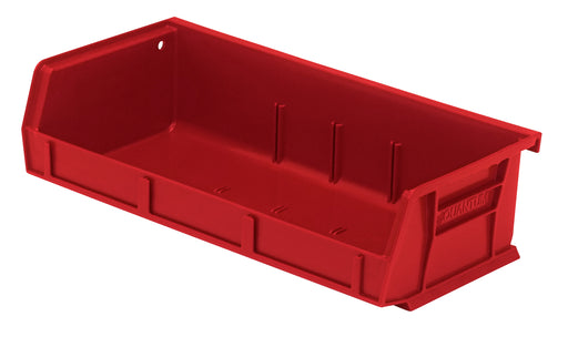 Quantum QUS232RD, QUS Quantum Ultra Stacking & Hanging Polypropylene Red Bins, By Multiples