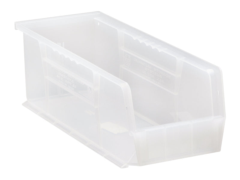 Quantum QUS234CLCS, QUS Quantum Ultra Stacking & Hanging Polypropylene Clear Bins, By Case