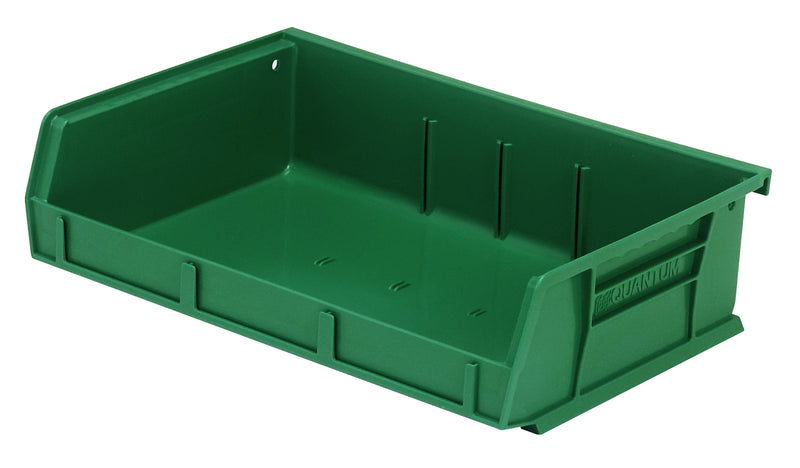 Quantum QUS236GNCS, QUS Quantum Ultra Stacking & Hanging Polypropylene Green Bins, By Case