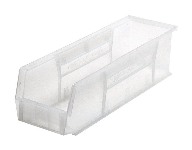 Quantum QUS238CLCS, QUS Quantum Ultra Stacking & Hanging Polypropylene Clear Bins, By Case