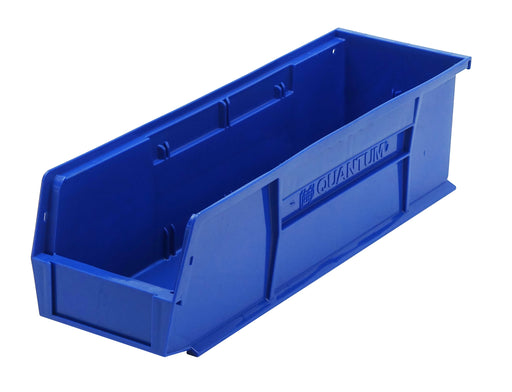 Quantum QUS238BL, QUS Quantum Ultra Stacking & Hanging Polypropylene Blue Bins, By Multiples