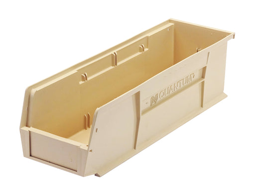 Quantum QUS238IV, QUS Quantum Ultra Stacking & Hanging Polypropylene Ivory Bins, By Multiples