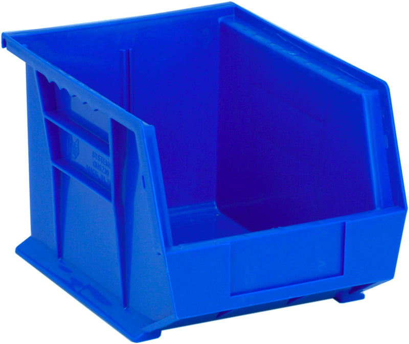 Quantum QUS239BLCS, QUS Quantum Ultra Stacking & Hanging Polypropylene Blue Bins, By Case