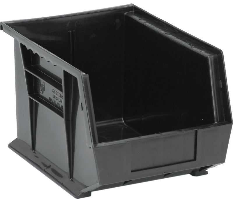 Quantum QUS239BRCS, QUS Quantum Ultra Stacking & Hanging Recycled Polypropylene Black Bins, By Case