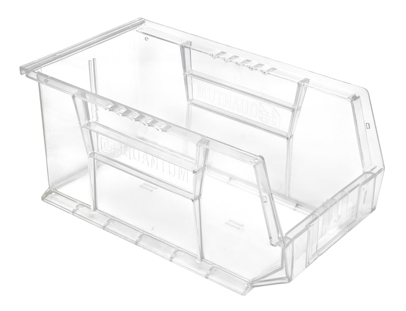 Quantum QUS240CC, QUS Quantum Ultra Stacking & Hanging Acrylic Crystal Clear Bins, By Multiples