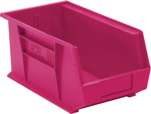Quantum QUS240PK, QUS Quantum Ultra Stacking & Hanging Polypropylene Pink Bins, By Multiples