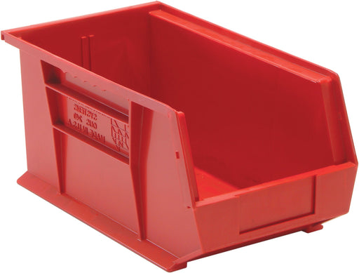 Quantum QUS240RDCS, QUS Quantum Ultra Stacking & Hanging Polypropylene Red Bins, By Case
