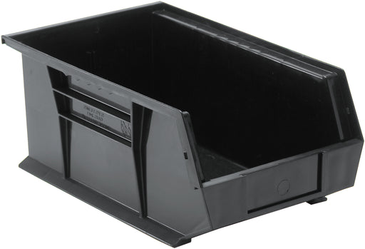 Quantum QUS241BR, QUS Quantum Ultra Stacking & Hanging Recycled Polypropylene Black Bins, By Multiples