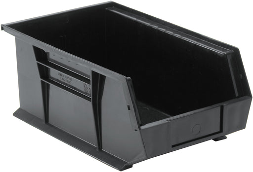 Quantum QUS241BRCS, QUS Quantum Ultra Stacking & Hanging Recycled Polypropylene Black Bins, By Case