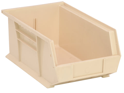 Quantum QUS241IV, QUS Quantum Ultra Stacking & Hanging Polypropylene Ivory Bins, By Multiples