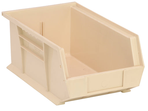 Quantum QUS241IVCS, QUS Quantum Ultra Stacking & Hanging Polypropylene Ivory Bins, By Case