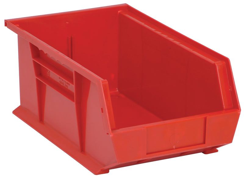 Quantum QUS241RDCS, QUS Quantum Ultra Stacking & Hanging Polypropylene Red Bins, By Case